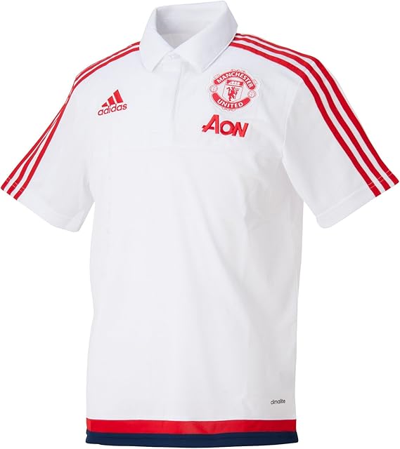 Amazon アディダス Adidas サッカーウェア マンチェスターユナイテッドfc トレーニング ポロシャツ Bfy79 メンズ Ai7354 ホワイト スカーレット ダークブルー J2xo サッカー フットサル シャツ 通販