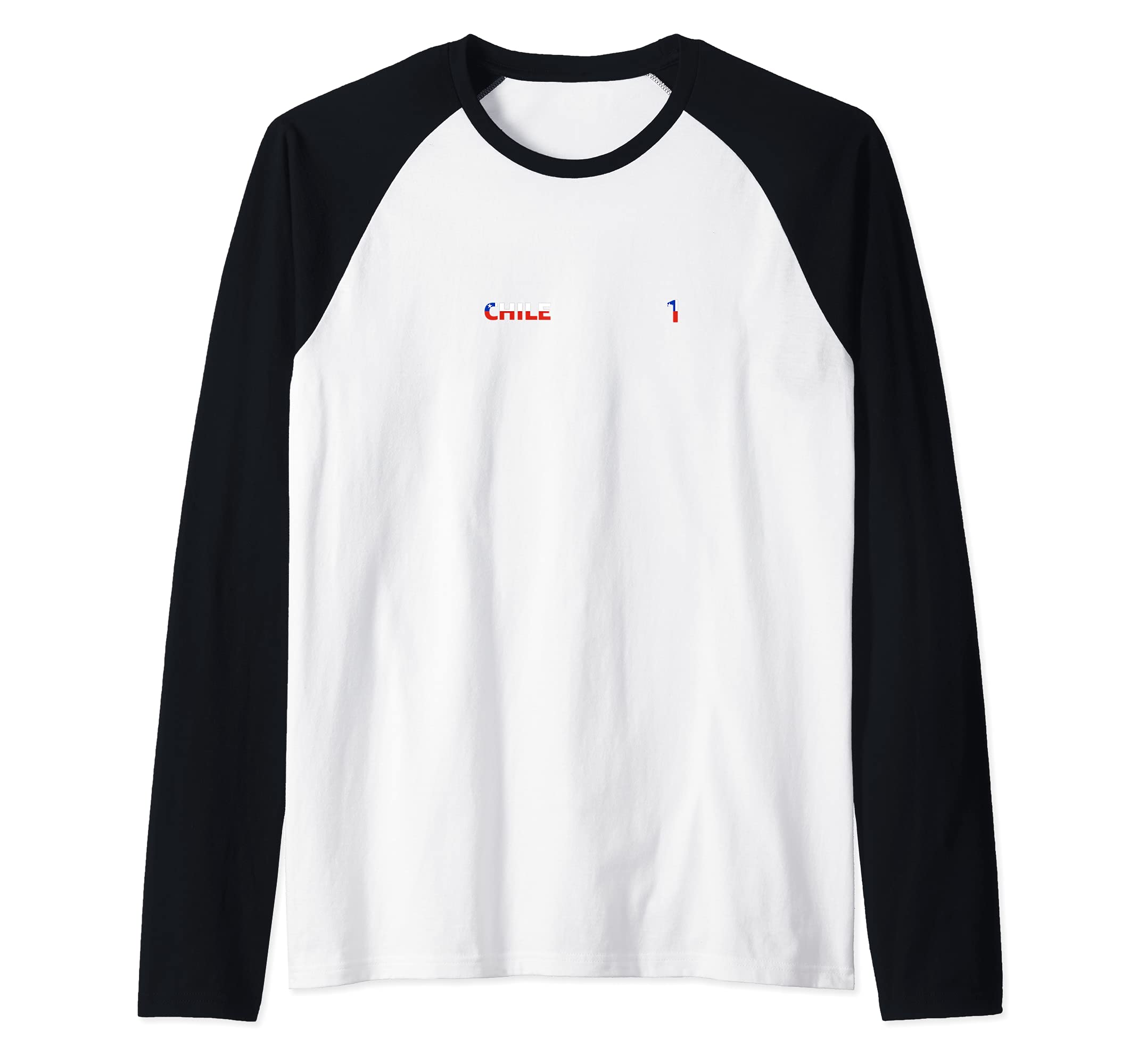 Flag Chile Raglan Baseball Tee