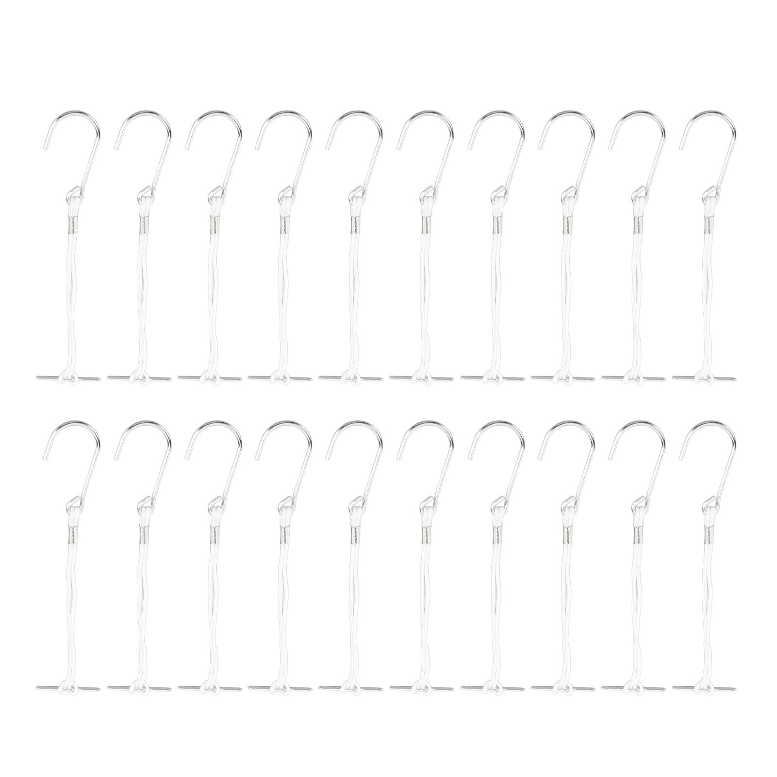 20Pcs Pattern Hooks, 260mm Heavy Duty Metal Pattern Hangers, Sewing Pattern Making Paper Storage Hanging Hooks for Organizing and Storing Your Sewing Patterns and Blocks