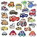 Random 24pcs Bus Car Iron-on or Sew-on Embroidered Patch Motif Applique Set (Mixed colors Set 23)