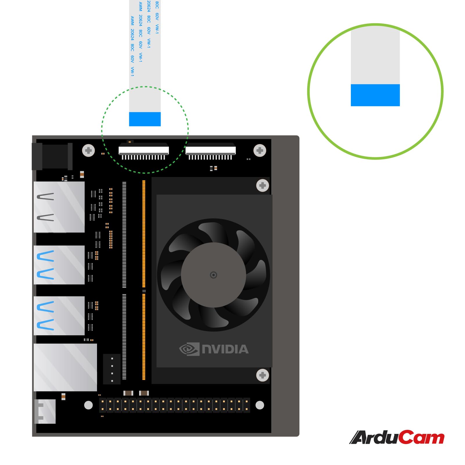 Arducam IMX519 Módulo de cámara de enfoque automático para Raspberry Pi, cámara AF Pi de 16MP compatible con Raspberry Pi 5/4B/3B+, cero 2 W Arducam IMX519 Módulo de cámara de enfoque automático para Raspberry Pi, cámara AF Pi de 16MP compatible con Raspberry Pi 5/4B/3B+, cero 2 W