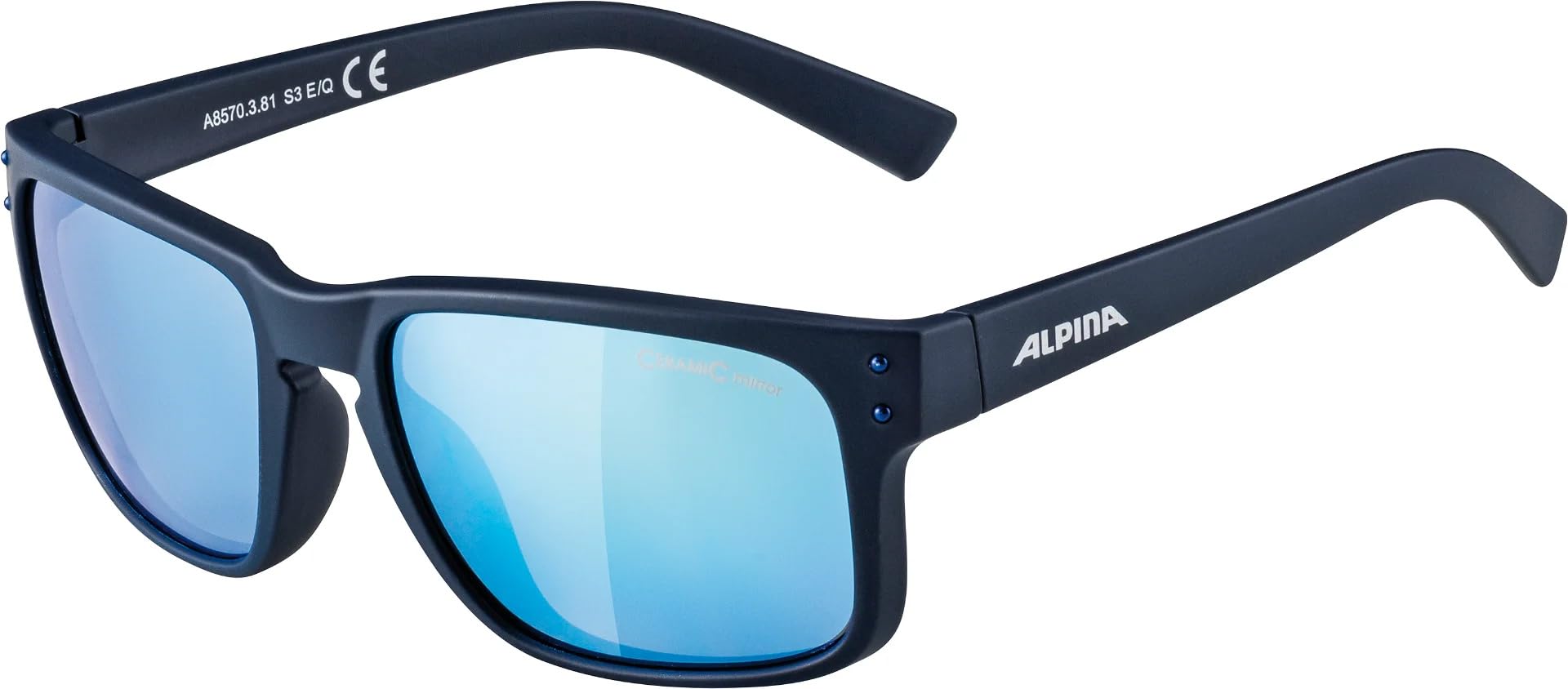 ALPINA Unisex - Adult, KOSMIC sunglasses, nightblue matt, One Size