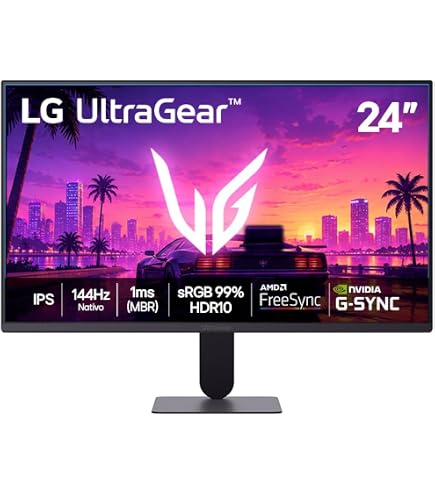 Monitor Acer Gamer Nitro QG241Y P tela de 23.8” LED VA com