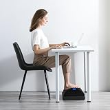 HUANUO Footrest with Memory Foam Adjustable Under Desk Ergonomic view 2