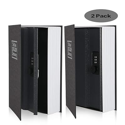 KYODOLED Diversion Book Safe With Combination Lock, Large Safe Secret - View #11