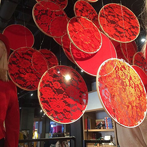 6 Caydo+Pieces+Embroidery+Bamboo+Circle