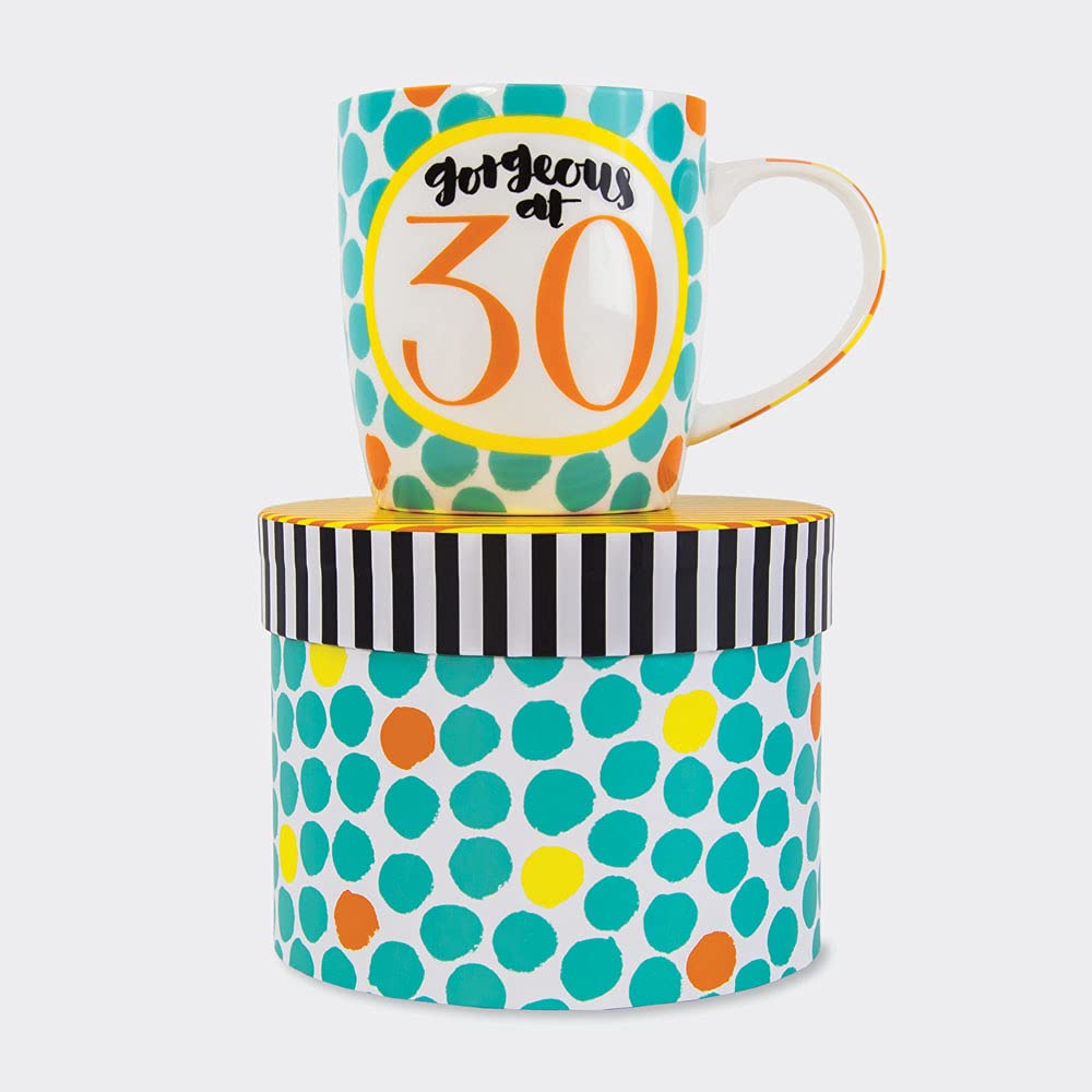 Rachel Ellen Bone China Mug Gorgeous at 30 - 30th Birthday