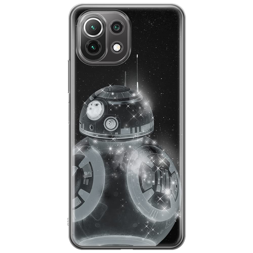 ERT GROUP mobile phone case for Xiaomi 11 Lite 4G/5G original and officially Licensed Star Wars pattern BB 8 006, case made of TPU