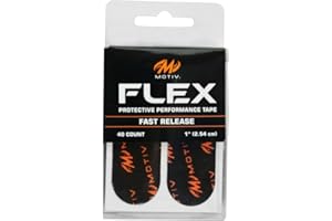 Motiv Flex Protective Performance Tape Black - Pre Cut 40 Pieces
