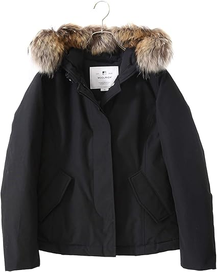 Amazon ウールリッチ レディース Short Arctic Parka ショートアークティックパーカー ブラック M レディース 通販