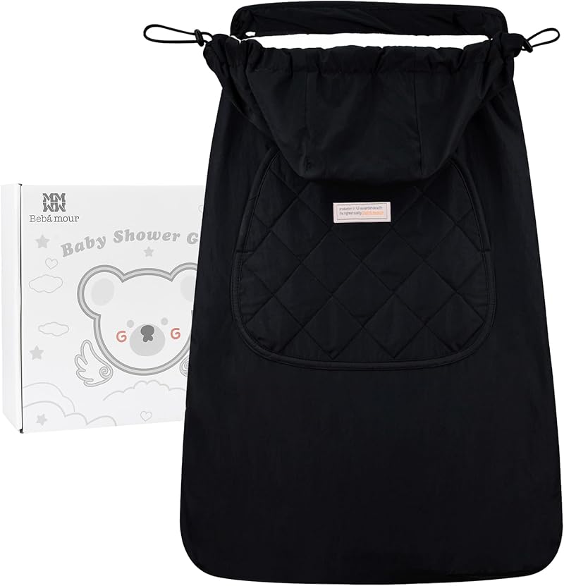 bebear Universal Baby Carrier Cover Winter Warm Stroller Hood Hoodie All