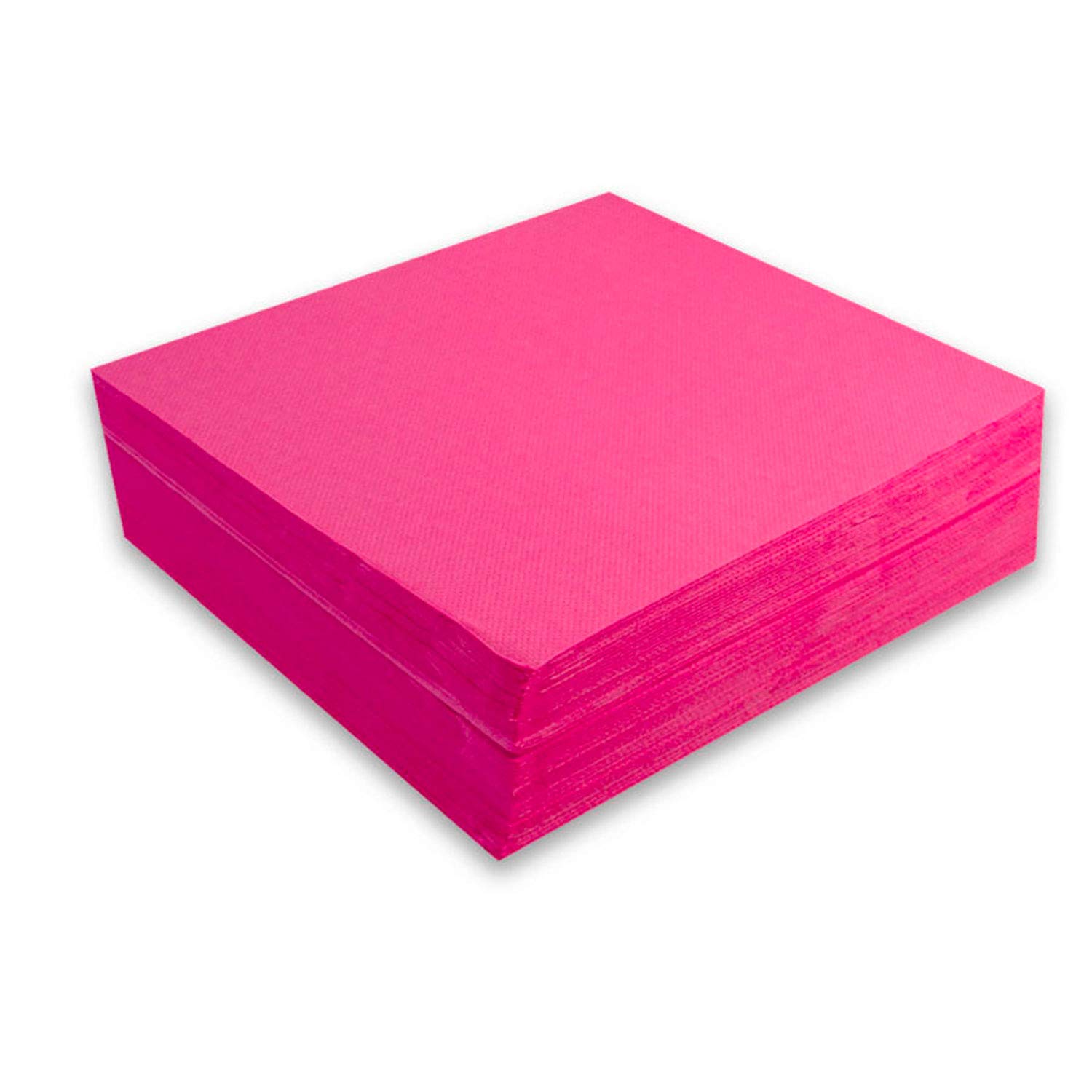 Morigami, Standard Size Napkin, 1/4 Pleat, Point Point, Fuchsia, 50 Napkins