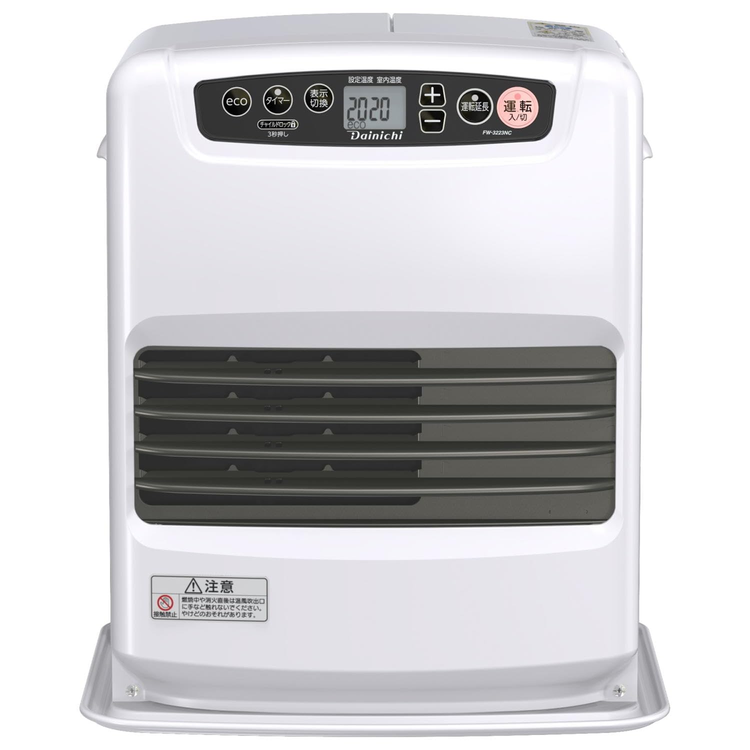 ダイニチ(Dainichi) 石油ファンヒーター (木造9畳まで/コンクリート12畳まで) NCタイプ ム-ンホワイト FW-3223NC-W商品画像