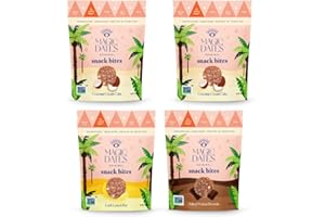 MAGICdATES Dates Snack Bites - No Added Sugar, No Sweetener Whole Food Snack | Grown in California | Gluten Free, Paleo, Deli