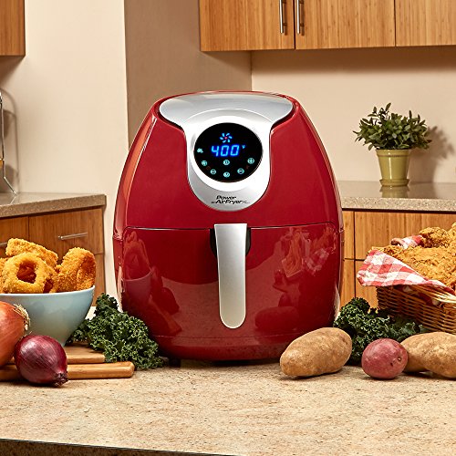 Power Air Fryer XL (3.4 QT Deluxe, Red) Pricepulse