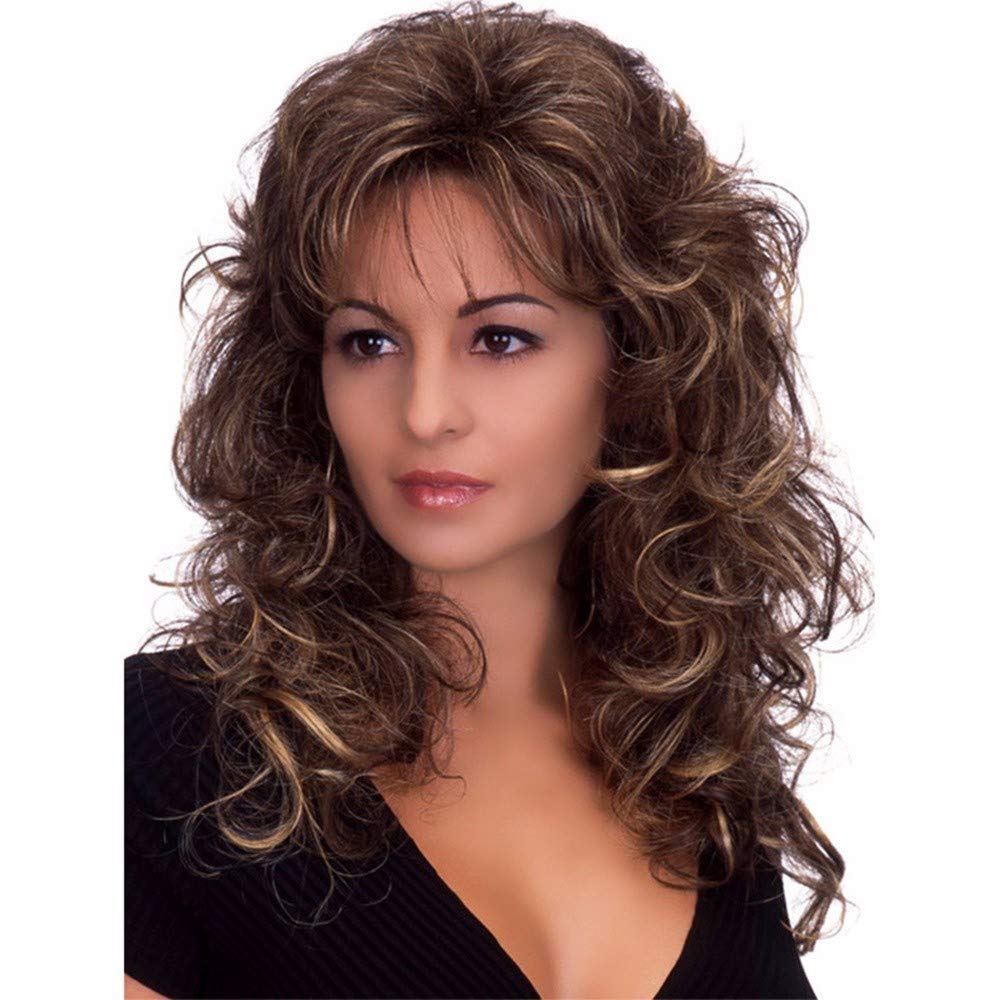 Amazon Com European And American Fashion Wigs Ladies Medium