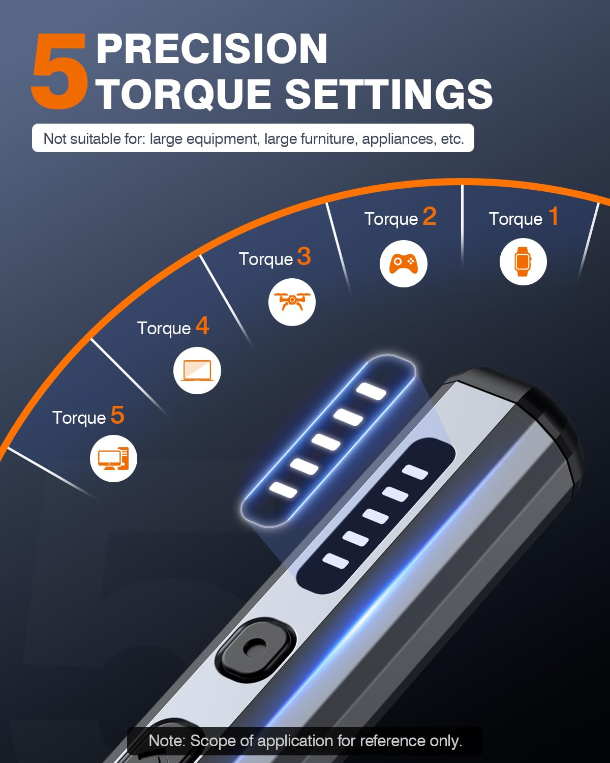 JOREST Mini Elektro Schraubendreher Set, 38 in 1Magnetische Präzisions Schraubendreher Kit, Reparatur-Werkzeugsatz für iPhones, Laptops, Drohnen; Geschenke für Männer;Geburtstagsgeschenk für den Vater 3