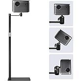 AKOZLIN Projector Stand Sofa Against Wall Hidden Stand 360°Swivel Adjustable Height 18 to 47.2 Inch Projector Mount Compatibl