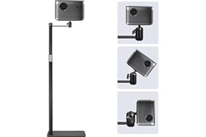 AKOZLIN Projector Stand Sofa Against Wall Hidden Stand 360°Swivel Adjustable Height 18 to 47.2 Inch Projector Mount Compatibl
