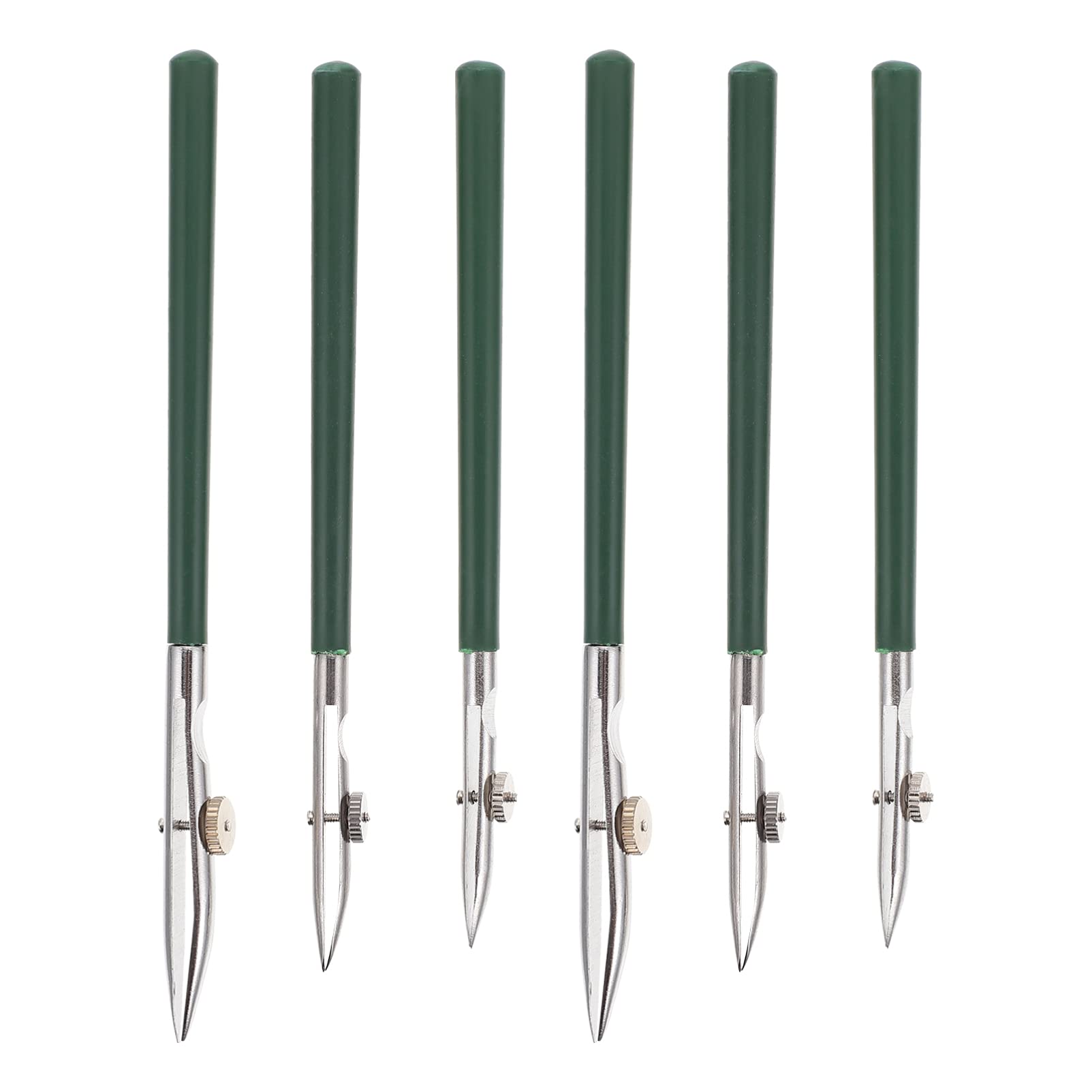 HEALLILY Adjustable Painting Straight Line Pen 6Pcs Set Fine Art Ruling Pen for Precise Drawing Calligraphy and Masking Fluid Application