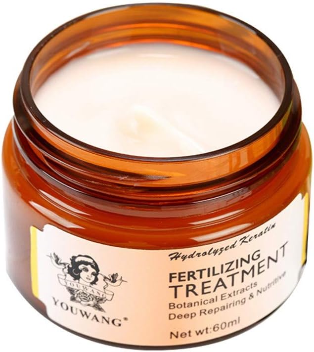 Hair Detoxifying Hair Mask -Natural Hydrating Argan Oil Hair Mask and Deep Conditioner, Advanced Molecular Hair Roots Treatment Recover Elasticity Hair for Dry or Damaged Hair (60 ml)