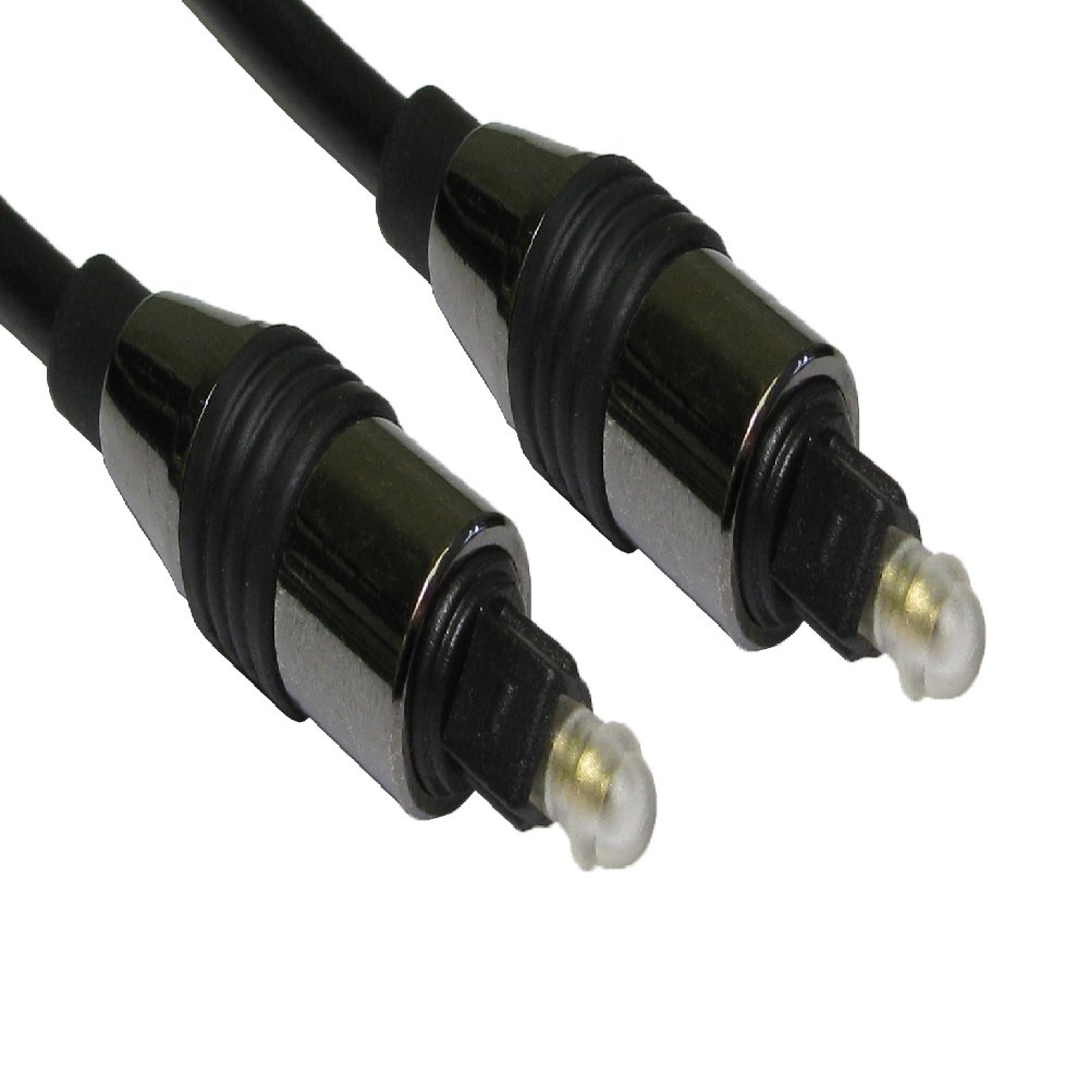 World of Data 3m Optical (Toslink) Audio Cable - SPDIF - Compatible with Home Theatre, CD, DVD, Blu-Ray, Sky, AV receivers, xBox, PS3, PS4