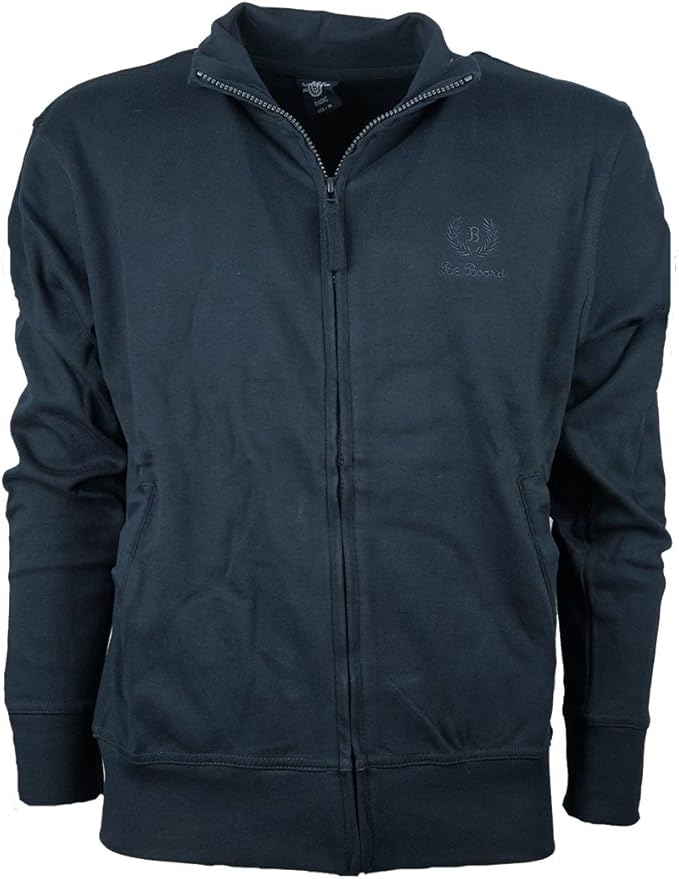 Felpa Nera Felpa Con Zip Uomo Senza Cappuccio FELPA ZIP GUESS NERA