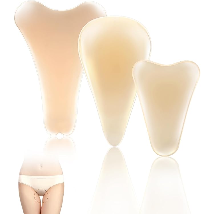 Braza Camel-Not Foam Inserts (6 Pack) - Adhesive Pads To Prevent Camel Toe, Brown