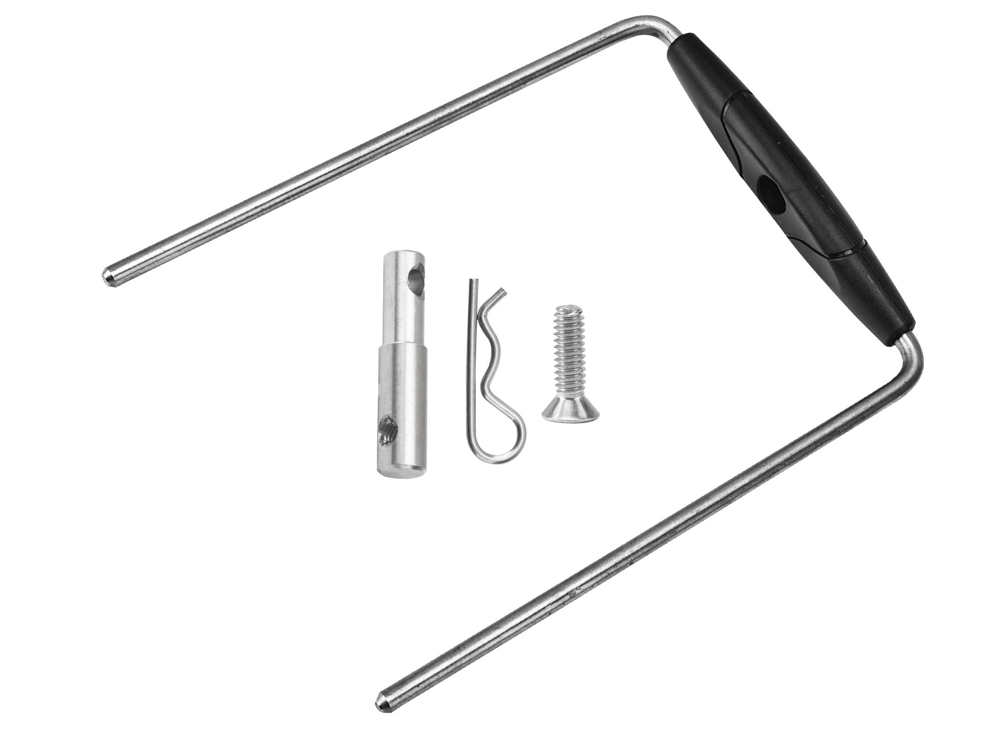 Photo 1 of 2990906 Handle Assembly ?Width 5-3/4”?- Compatible With Minn Kota Trolling Motor 1854017 RTA-17 1854021 MKA-21 U-Handle Quick Release Bracket