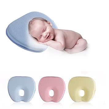 Amazon Com Baby Pillow For Newborn Breathable Comfortable