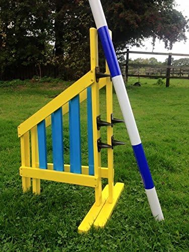 LZQ Set Barre Per Saltare - Attrezzatura Per Allenamento Agilità, Giallo/Verde - Foto 5