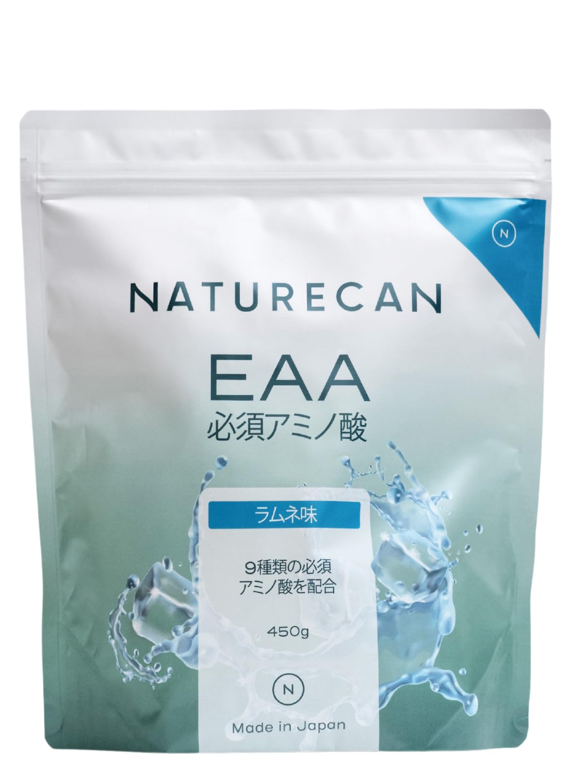 Naturecan EAA 必須アミノ酸 (450g / 30食分 / アミノ酸スコア100)(ラムネ味 / 9種類 の 必須 アミノ酸) 日本製/サプリ の商品画像