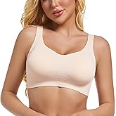 LIUCHXILI Seamless Mastectomy Bra Post Surgery Pocket Bra for Breast Forms Breast Prosthesis Women's Daily Bra