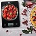 1byone 700US-0003 Food Kitchen Gram LB and OZ Cooking Baking, Digital Coffee Scale from 0.17oz up to 11 lbs, Weigh Max 5, Small, Black