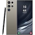 WV LeisureMaster C24U Unlocked Phone,8GB+256GB Ultra Memory Cell Phone,Android 14.0 Smartphone,6800 mAh Battey,6.82-inch HD Screen,Dual SIM, Dual Standby,108MP Camera, 5G Phone.(Grey)
