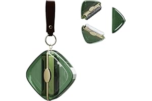 Trumoon Convenient Hair/Lint Remover Pet Hair Remover for Clothes, Washable Lint Remover for Clothes, Portable Pet Hair Remover for Travel Household (Green)