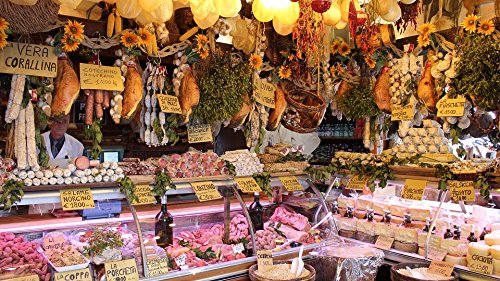 LAMINATED POSTER Butchery Cold Cuts Norcia Poster Print 24 x 36