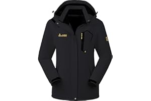 BOWOXO Waterproof Warm Winter Snow Coat for Women Ski Jacket for Snowboarding Hiking