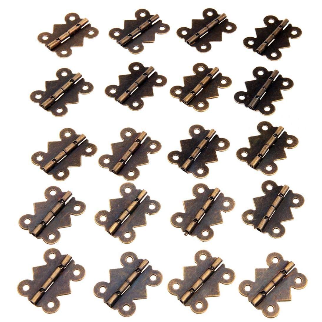 20pcs De Bronce Antiguos Armarios De Cocina Accesorios De Muebles