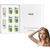 Hair Regrowth System for Men & Women, Natural Hair Growth Serum with Ginseng, Eclipta Prostrata, Peppermint Oil & Ginger Root, Strengthens Roots for Thicker, Healthier Hair