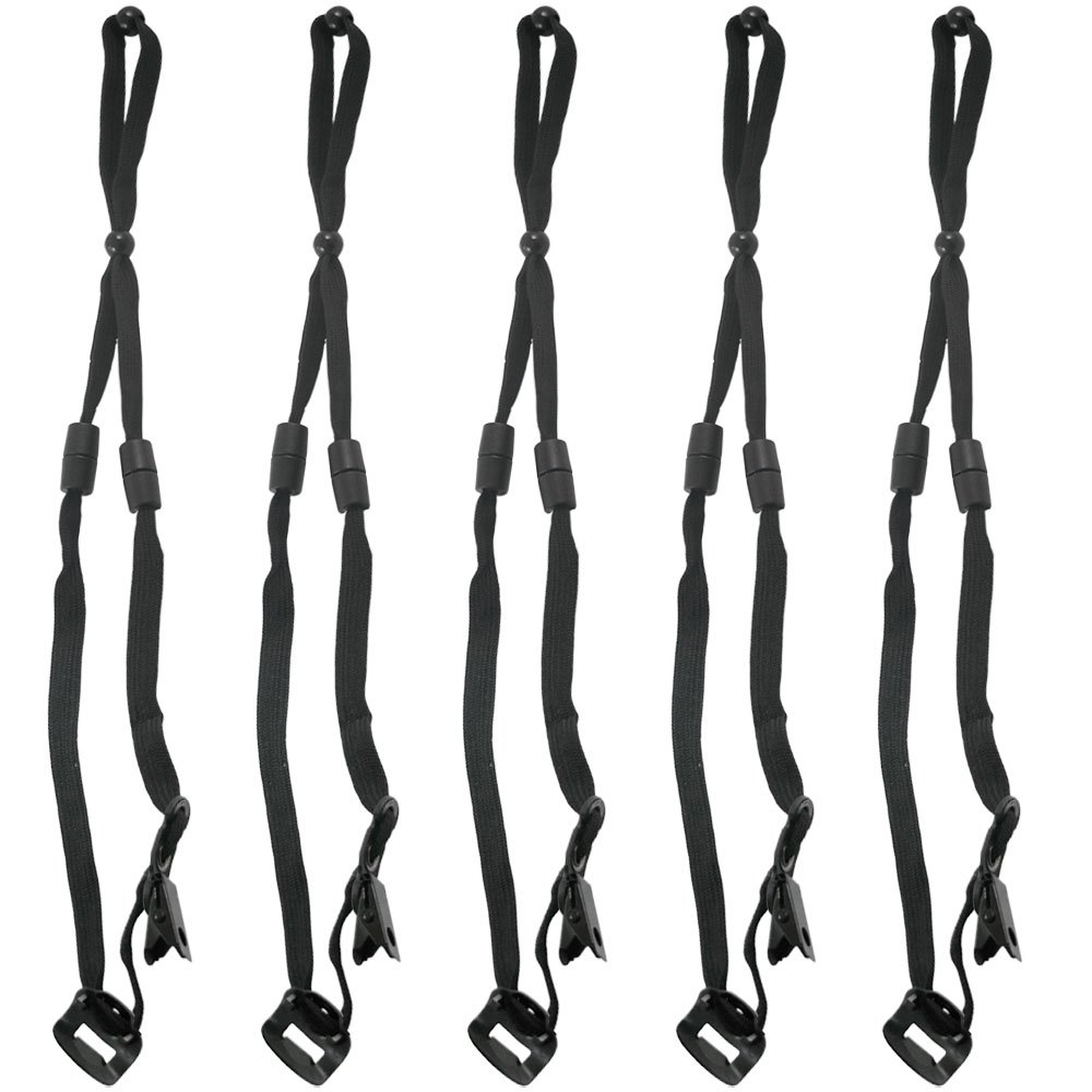Artisan Power Lanyard for Vocera Communications Badge B3000 (5 Pack) | Vocera Part Number 230-01995 | Adjustable Fit, Quick Removal and Quality Craftsmanship | Tear-Off With The Double Break-Away