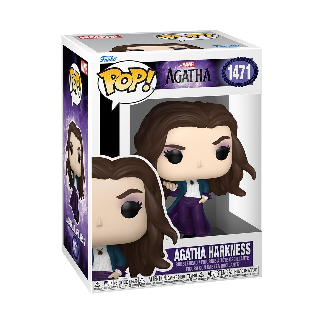 Funko Pop! Marvel: Agatha CC - Agatha Harkness - Agatha Coven Of Chaos - Collectable Vinyl Figure - Gift Idea - Official Merchandise - Toys for Kids & Adults - TV Fans - Model Figure for Collectors