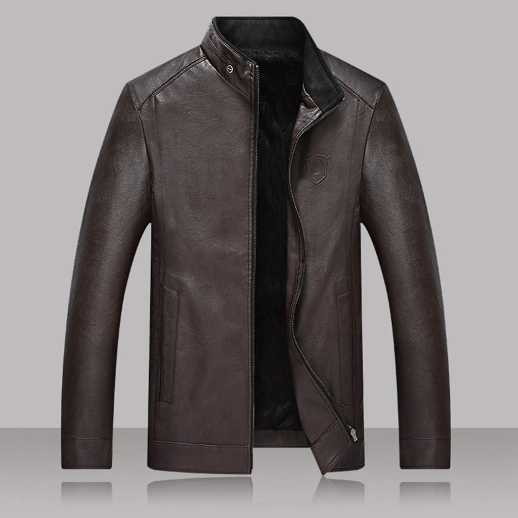 short sleeve leather jacket mens