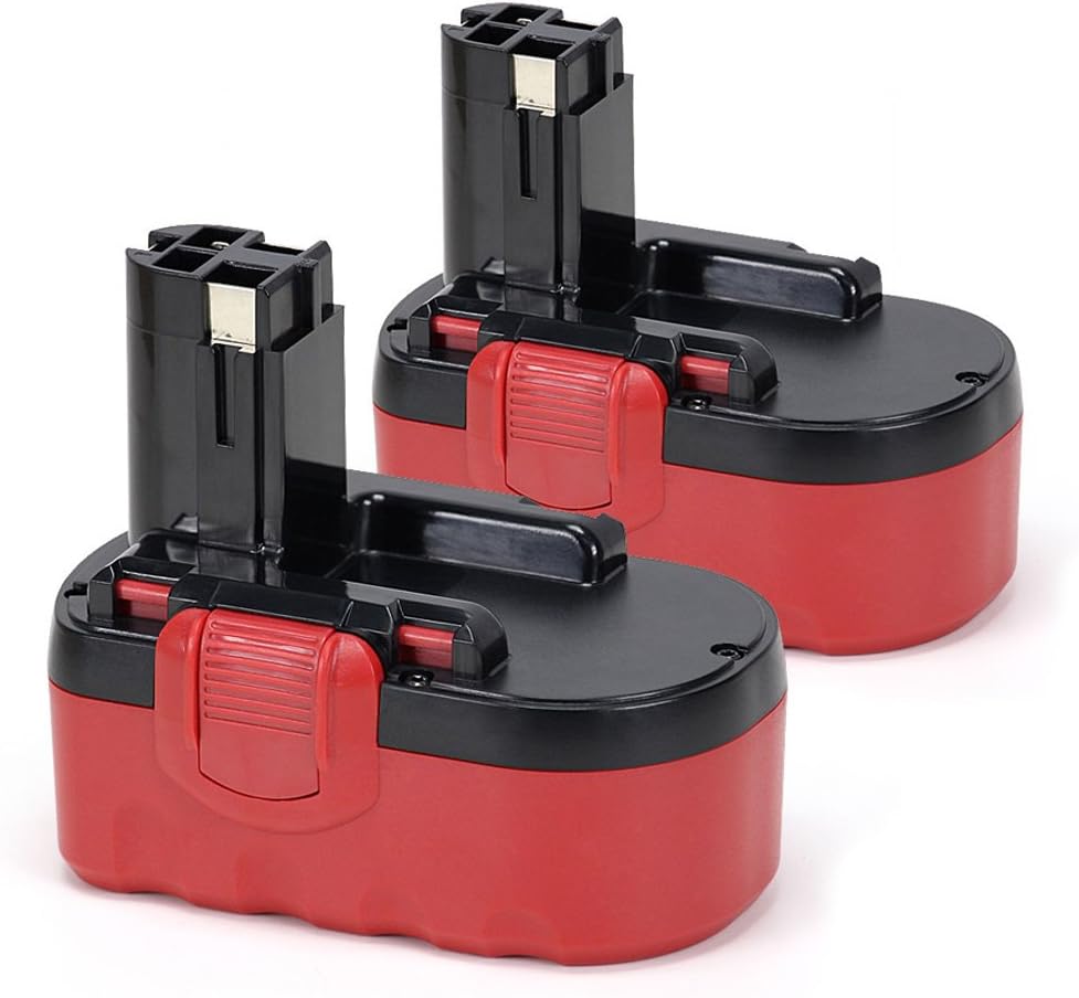 2PCS PSR18 POWERGIANT 18V 3Ah NiMh Battery for Bosch PSR18 GSR18 BAT025 PSB18VE-2 GSR18-2 2607335277 2607335535 2607335536 2607335266 2607335695 BAT026 BAT160 BAT180 BAT181 BAT189