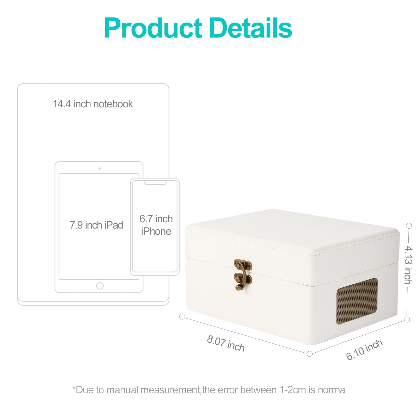 Portable CD Player for Home，Retro Suitcase CD Player with Bluetooth 5.0,HI-FI Speakers Rechargeable Desktop CD Player for Gifts