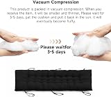 DKIEI 125x48cm Garden Bench Cushion 2/3 Seater 8cm Thick Non-Slip Straps view 6