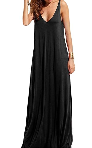 spaghetti strap sundress long