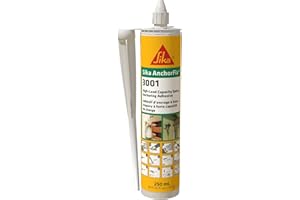 SIKA - Adhesive for heavy loads - Sika AnchorFix-3001 - Bronze - Two-component product - Fast curing - For wet and dry use - 