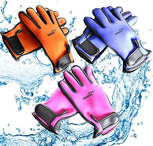 THENICE_YIFEIKU Co.,Ltd. Wet Diving Gloves Waterproof Non Slip Keep Warm Protective Gloves Neoprene - Diving/Scuba/Snorkeling/Surfing/Winter Swimming/Outdoor for Men Ladies