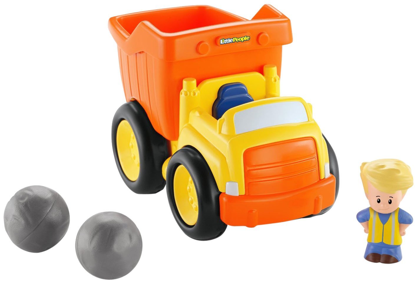 Fisher-Price Little People Kiepauto Toy Vehicle – Toy Vehicles (Black, Orange, Yellow, Little People, 1 Year(s), 5 Year(s), Child, 1 Piece)
